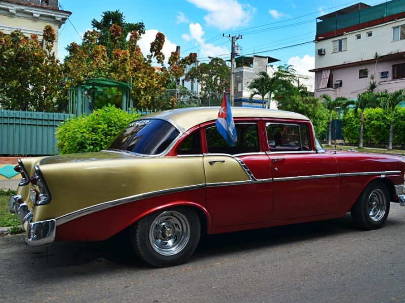 voiture avec chauffeur Cuba