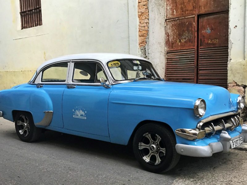 voiture avec chauffeur Cuba Yasiel